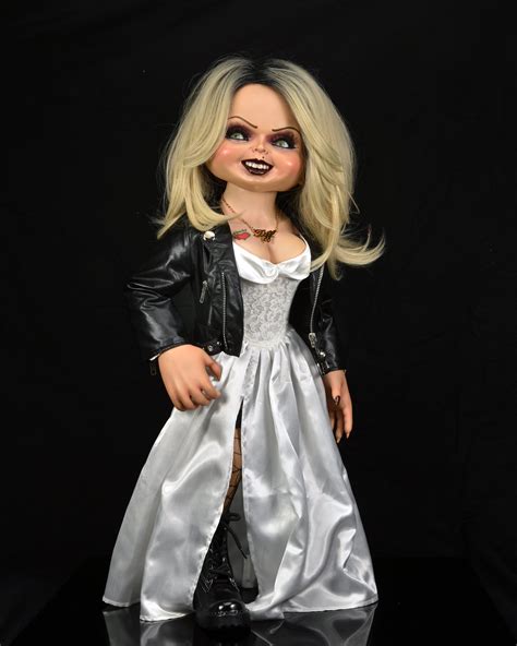 bride of chucky tiffany life-size replica by neca|bride of chucky 1 1.